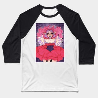 Vampire Girl Baseball T-Shirt